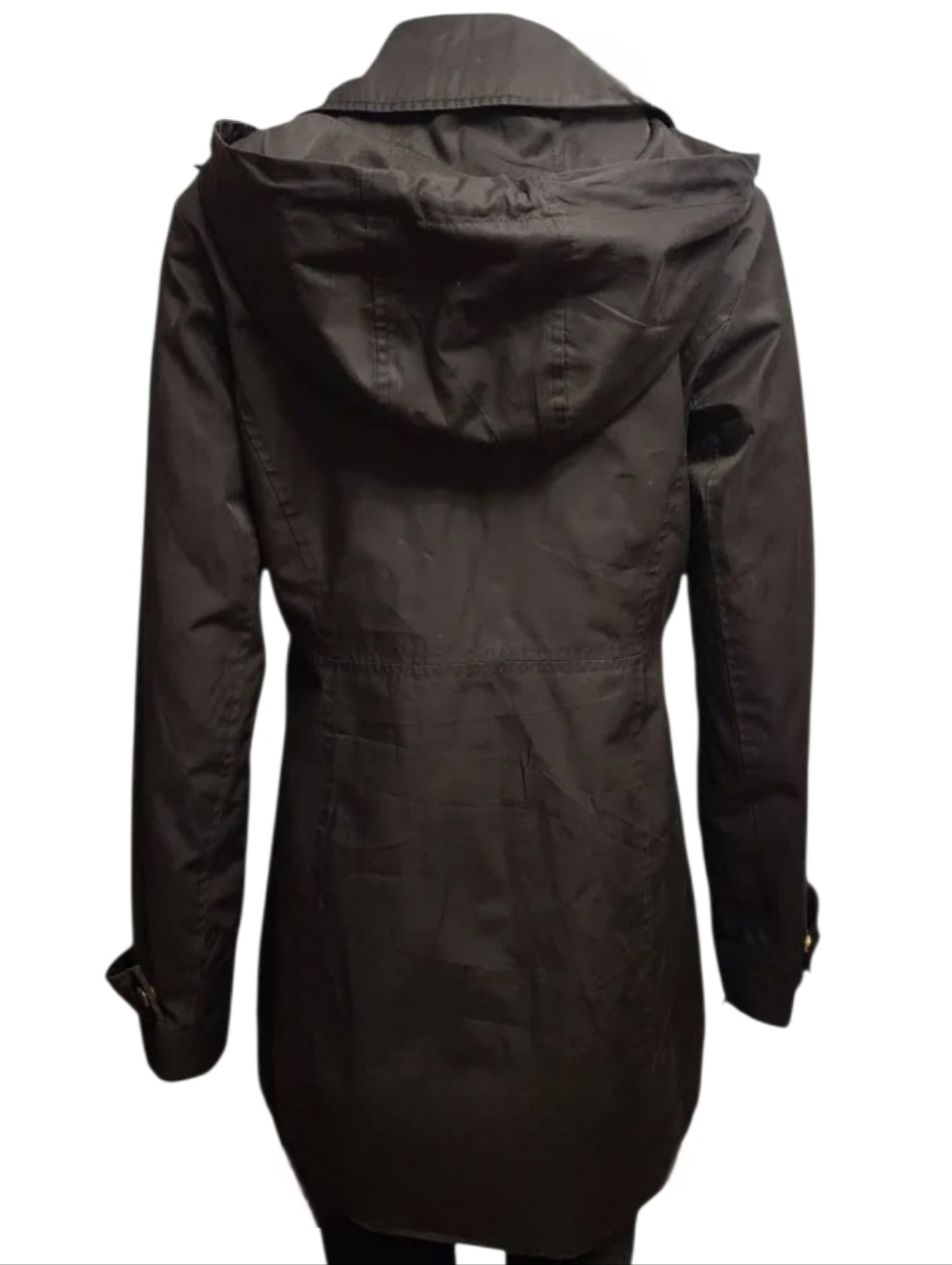 Michael Kors SM Women's Black Raincoat - Picture 6 of 15